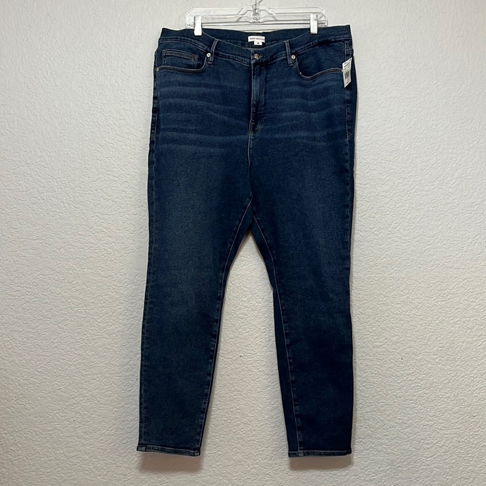 Good American Good Legs Low Skinny Jean - Picture 3 of 15